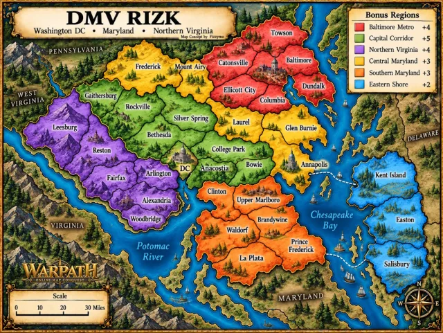DMV RIZK map